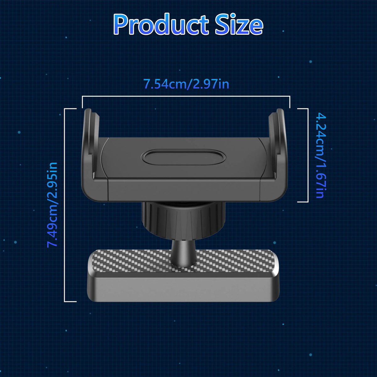 Magnetic Gym Phone Holder