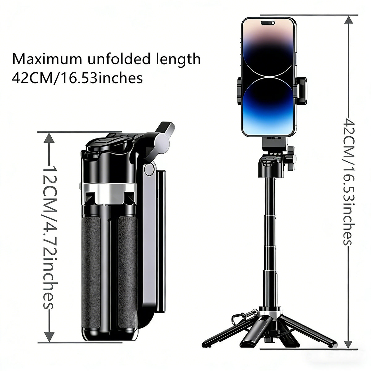 4-in-1 Magnetic Selfie Tripod