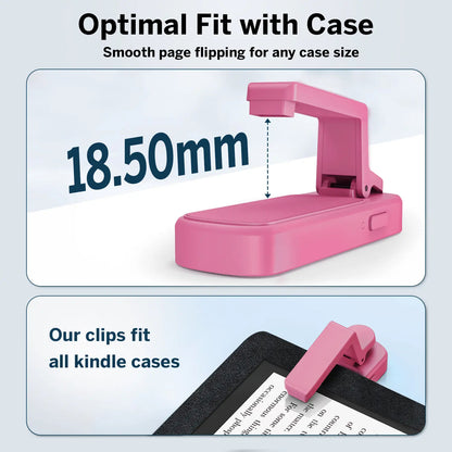 Bluetooth Page Turner Ring for Kindle & TikTok | Hands-Free Remote Camera Shutter for iPhone & Android