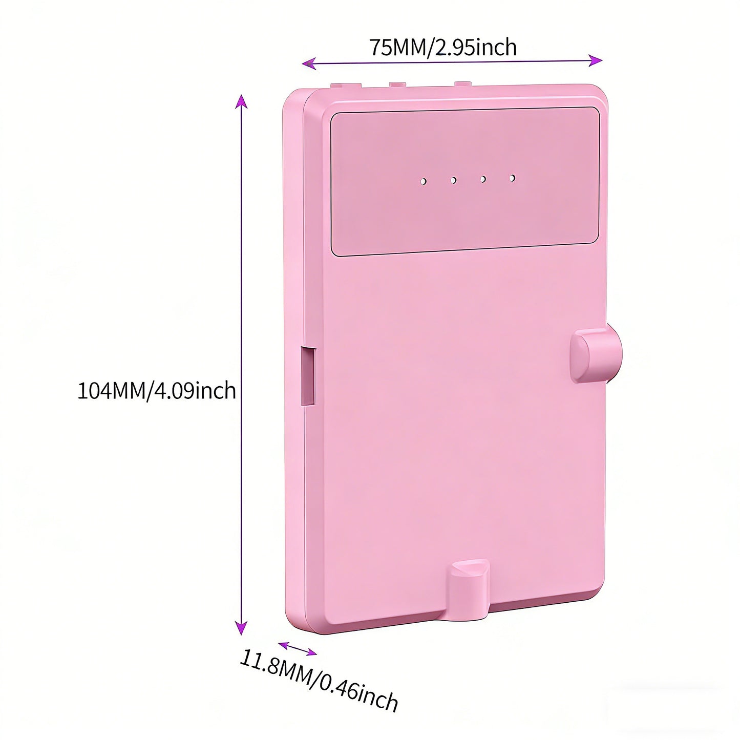 Universal Clip-On LED Selfie Light | Rechargeable Portable Video Light for Phone, Laptop & Camera with 3 Lighting Modes