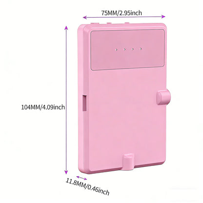 Universal Clip-On LED Selfie Light | Rechargeable Portable Video Light for Phone, Laptop & Camera with 3 Lighting Modes