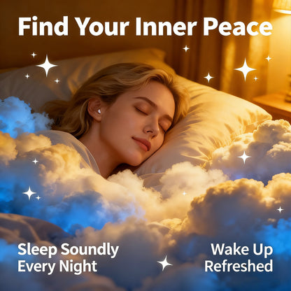 Mini Invisible Bluetooth 5.4 Wireless Earbuds | Smallest In-Ear Sleep Headphones for Side Sleepers & Daily Use