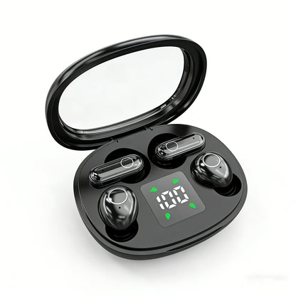 Invisible Sleep Wireless Earbuds with Mic | Ultra-Small Bluetooth Headphones for Side Sleepers & Deep Rest