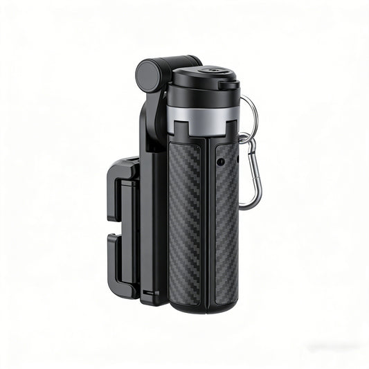 4-in-1 Foldable Selfie Stick Tripod with Wireless Remote | 360° Rotating Portable Phone Stand for Vlogging