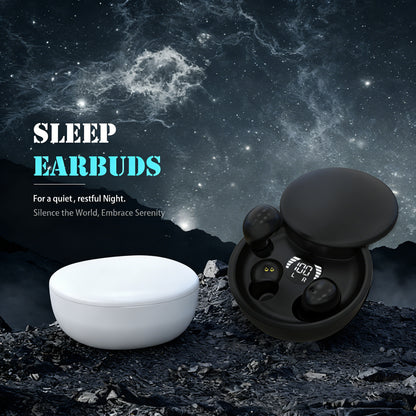 Mini Invisible Bluetooth 5.4 Wireless Earbuds | Smallest In-Ear Sleep Headphones for Side Sleepers & Daily Use