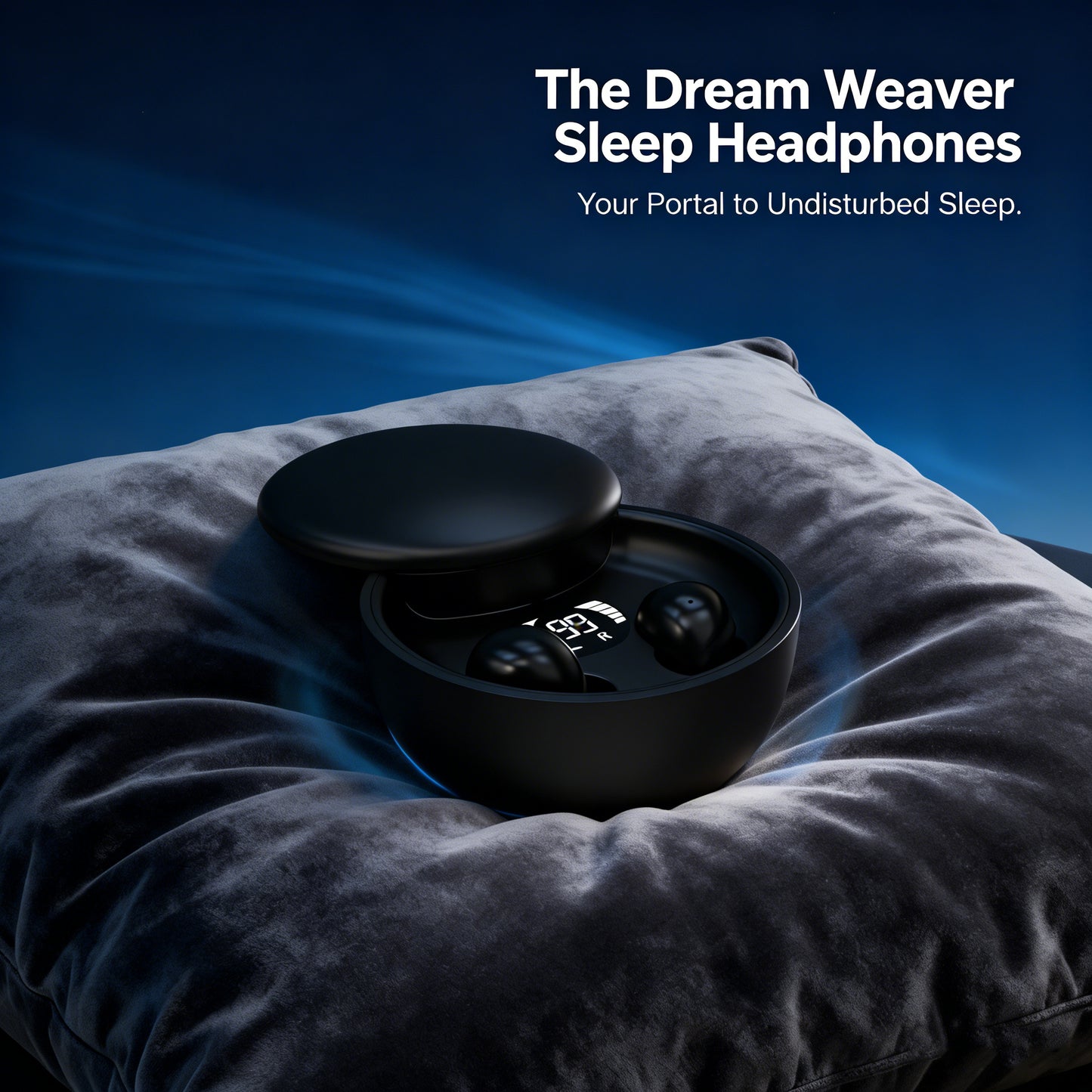 Mini Invisible Bluetooth 5.4 Wireless Earbuds | Smallest In-Ear Sleep Headphones for Side Sleepers & Daily Use