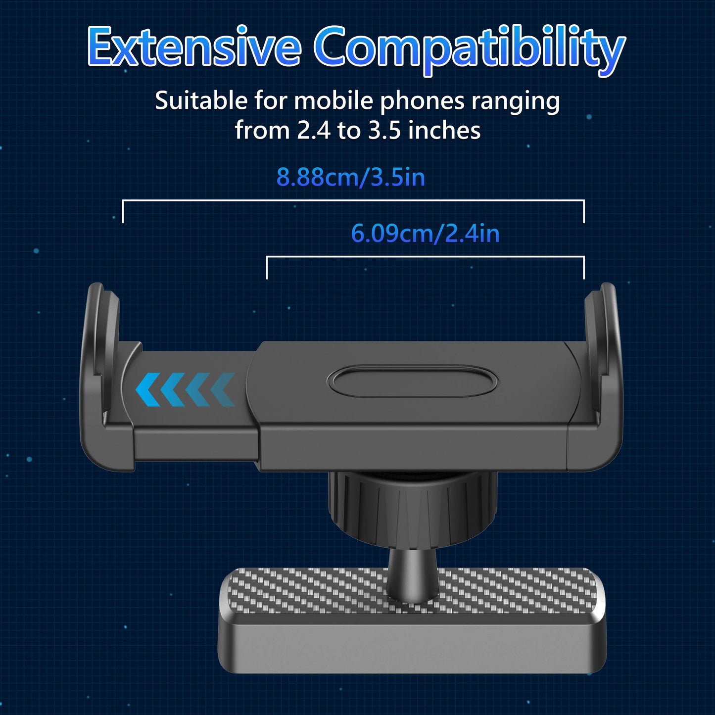 Magnetic Phone Mount for Gym | 360° Adjustable Strong Magnet Holder for iPhone & Android