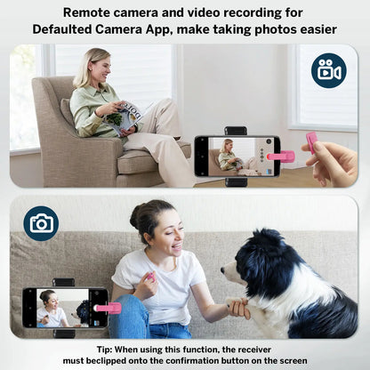 Bluetooth Page Turner Ring for Kindle & TikTok | Hands-Free Remote Camera Shutter for iPhone & Android