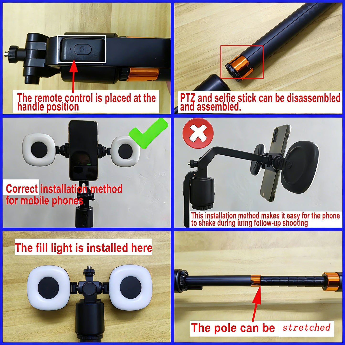 AI Auto-Tracking Selfie Stick Tripod | 360° Face Tracking Phone Stand for Vlogging, Live Streaming & Content Creation