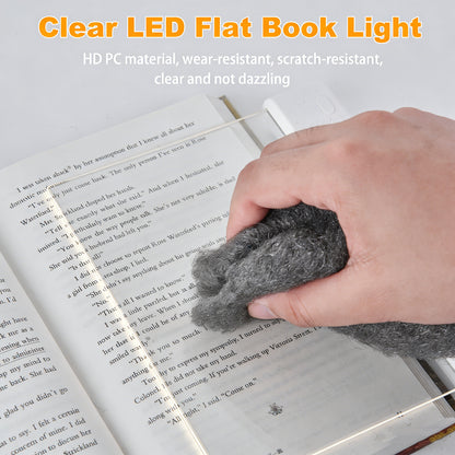 Rechargeable LED Book Light for Reading in Bed | Blue Light Blocking Amber Glow & 3 Brightness Modes | Perfect Gift for Book Lovers