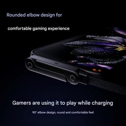 240W USB-C Fast Charging Cable with Built-in Foldable Stand | Universal High-Speed Power Cord for iPhone & Android