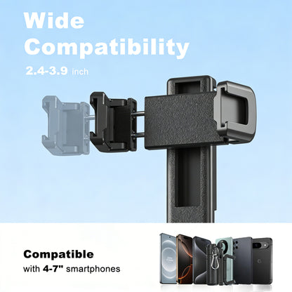 4-in-1 Foldable Selfie Stick Tripod with Wireless Remote | 360° Rotating Portable Phone Stand for Vlogging