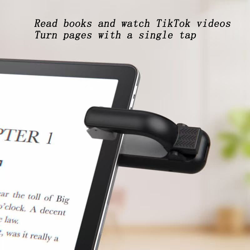 Bluetooth Page Turner Ring for Kindle & TikTok | Hands-Free Remote Camera Shutter for iPhone & Android