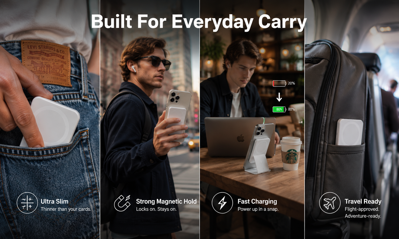 MagSafe Magnetic Charging for Everyday Carry and Travel