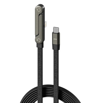 240W USB-C Fast Charging Cable with Built-in Foldable Stand | Universal High-Speed Power Cord for iPhone & Android