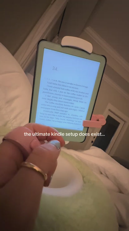 Bluetooth Page Turner Ring for Kindle & TikTok | Hands-Free Remote Camera Shutter for iPhone & Android