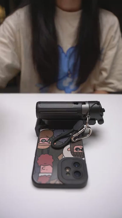 4-in-1 Magnetic Selfie Stick Tripod with Bluetooth Remote | Foldable MagSafe Compatible Phone Stand for iPhone 16/15 & Android