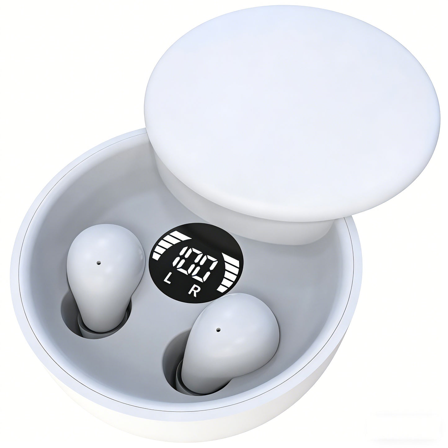 Mini Invisible Bluetooth 5.4 Wireless Earbuds | Smallest In-Ear Sleep Headphones for Side Sleepers & Daily Use